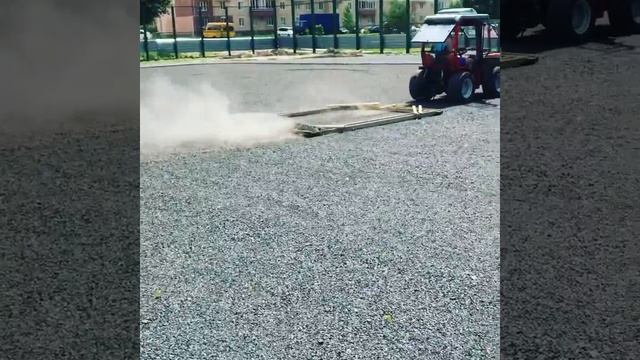 Приемка основания под футбольное поле⚽️ смотреть онлайн