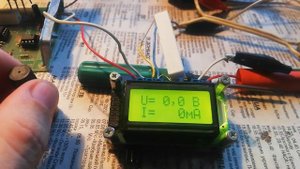 Лабораторный блок питания с ограничением по току