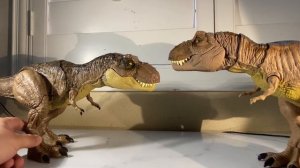 STOMP ‘N ESCAPE T-REX REVIEW! JURASSIC WORLD CAMP CRETACEOUS