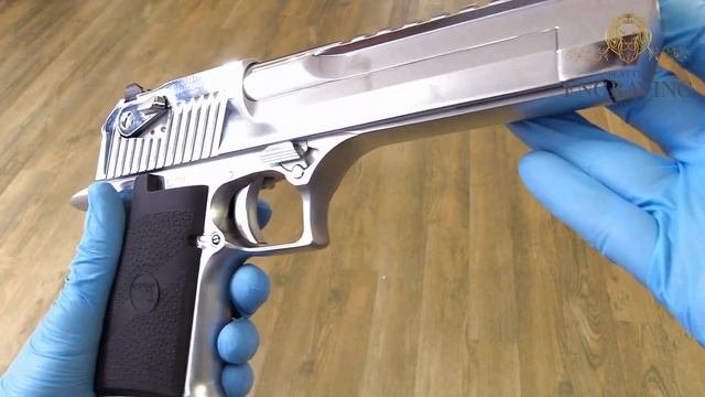 Desert Eagle Mark XIX 50AE, High Polished Chrome Receiver
