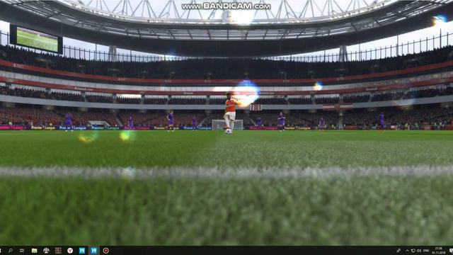 Ramsey goal from midfield / Гол Рэмзи с центра поля