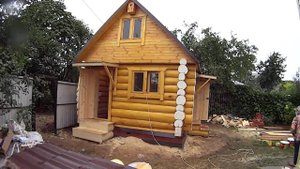 Баня 4х5,5 + Туалет + Детская комната на Чердаке