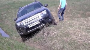 дастер перевернулся бы, если бы не друг!