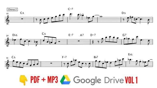 JAZZ STANDARDS [ALTO SAX TRANSCRIPTION] GREEN FIN смотреть онлайн