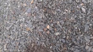 Не мытый щебень. Видео № 2