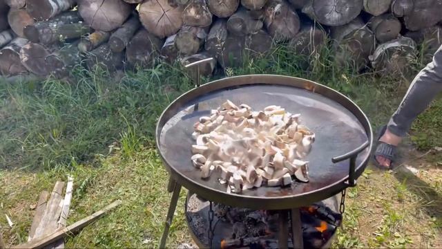 Самая вкусная форель на костре