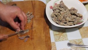 Салат из Куриных Желудков с Корейской Морковкой.