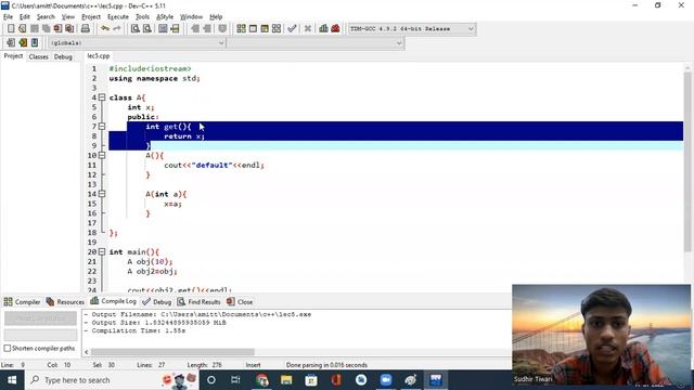 Copy Constructor in C++ | Constructor in  C++ | Types of Constructor |Best Video on Copy Constructo