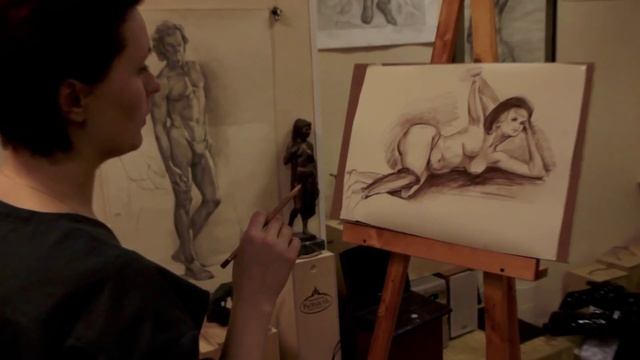 Мастеркласс "Рисунок обнаженной натуры"