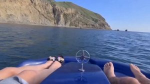 Электрический катамаран "Crocus" двигается со скоростью 20 км/ч. В России нет аналогов!