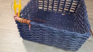 МК. Загибка-Обмотка для изделия из газетных трубочек. DIY. Плетение из газет.