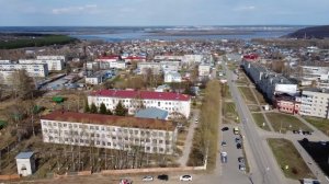 Город с высоты 360 Козловка Чувашия весна 2021 релакс