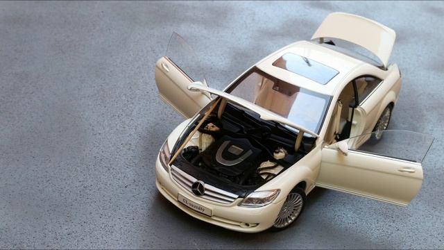 1:18 Mercedes-Benz C216 CL-Class - Autoart (Dealer edition) [Unboxing]