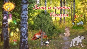 Заяц и сорока