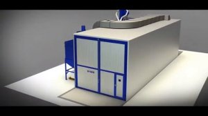 Дробеструйная / пескоструйная обитаемая камера для очистки | www.raymark.ru