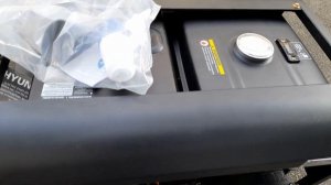 Генератор  hyundai DHY 8500 LE - предпродажная подготовка