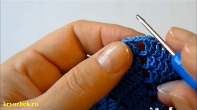 Салфетка "Джульетта" крючком. Часть 1 (Crochet. Napkin "Juliet" Part 1) смотреть онлайн