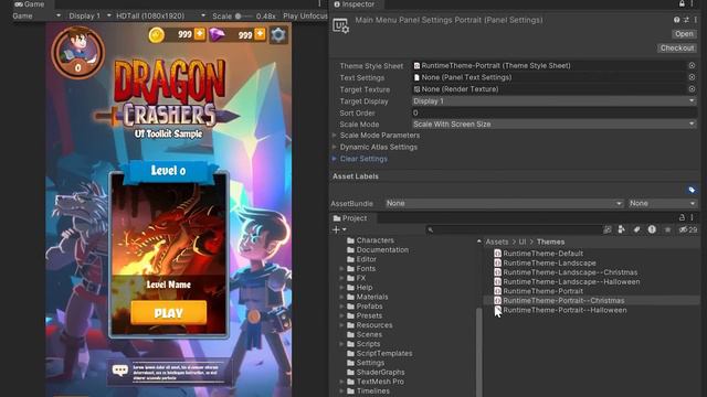 UI Toolkit - Dragon Crashers (Unity 2022 LTS update) walkthrough ｜ Tutorial