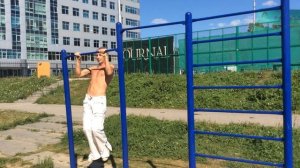 Подтягивание на турнике – 22 раза в 55 лет