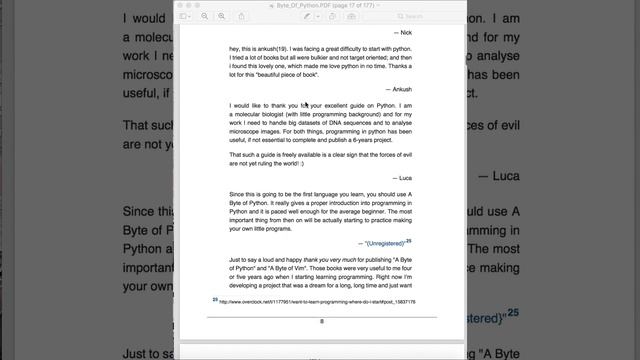 A Byte of Python (#1 of 50)