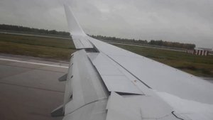 Работа механизации крыла при посадке А320