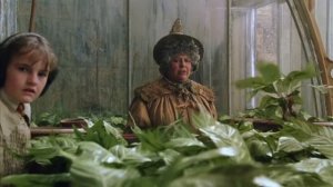 Урок травологии в Хогвартсе.