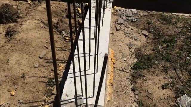 Строительство монолитного загородного одноэтажного дома часть 1