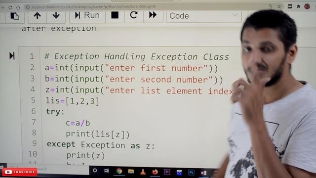 Exception Handling  Try Except Else Finally || Lesson 48 || Python || Learning Monkey ||