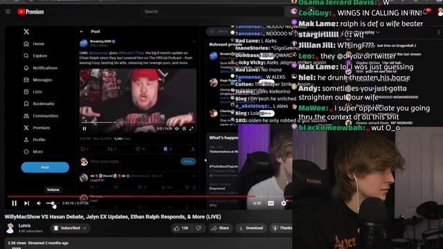 CHUGGAACONROY ALLEGATIONS + ETHAN RALPH BTFO'S BOOGIE & WINGS + RED PAGAN CALL + MORE смотреть онлайн