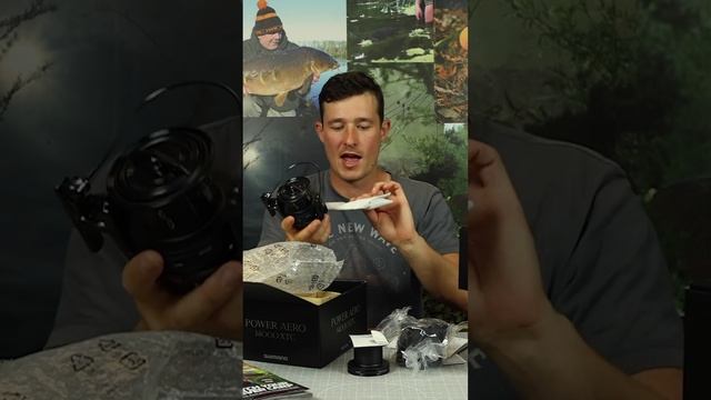 Unboxing the new Shimano Power Aero 14000 XTC ? #short #fishing #carpfishing #shimano #reel