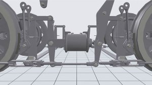 Тормозная рычажная система ВЛ85