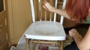 DIY: Переделка старых вещей / Реставрация стула / Декор