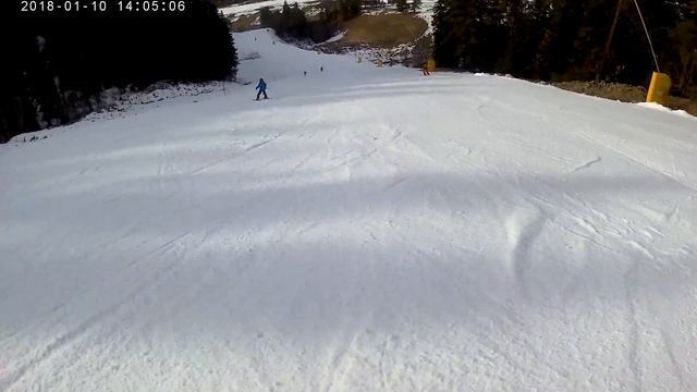 Архыз, синяя тасса Юг, спуск на лунную поляну. смотреть онлайн