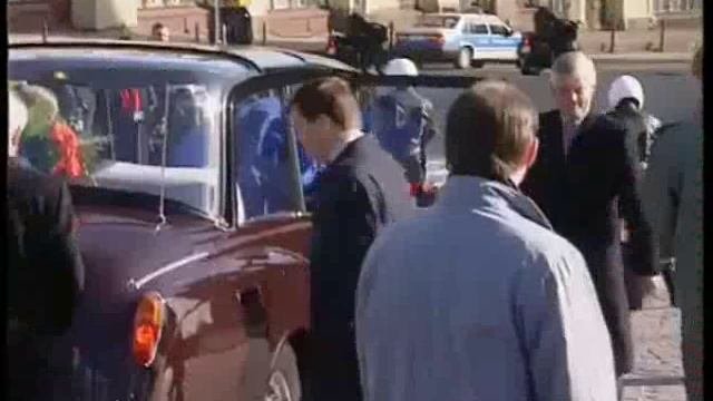 Елизавета II во время единственного визита в Россию в 1994 году.