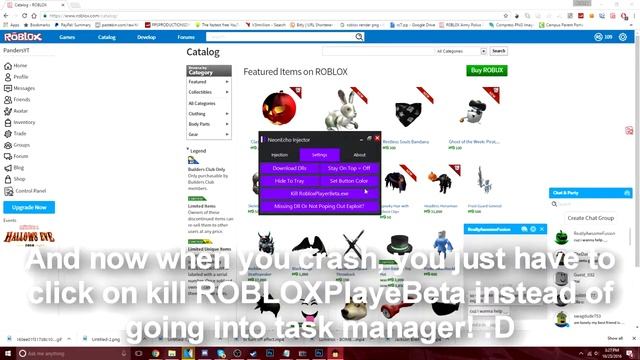 Neon Injector! The Best DLL Injector For ROBLOX! AMAZING FEATURES! [FREE & DOWNLOAD] смотреть онлайн