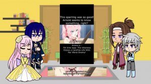 7TH TIME LOOP VILLAINESS {REACTS TO} |ARNOLD AND RISHE'S SPAR! | |READ DESC|