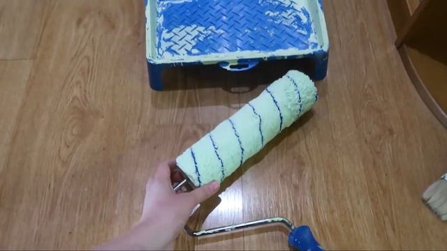 Как и чем покрасить обои под покраску своими руками /Косметический ремонт /Краска Dulux