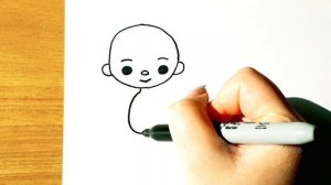 How to draw Toca Life world character step by step easy papercrafts #tocaboca #diy