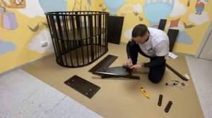 Видео-инструкция по сборке кроватки 7в1 "Тита"