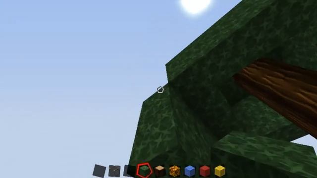 Постройка обычной елочки =) смотреть онлайн