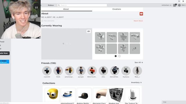 I made a real Roblox ALBERT / FLAMINGO body... (Headless package) смотреть онлайн