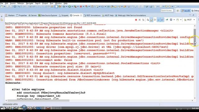 Batch Fetching in Hibernate(@BatchSize Annoatation) смотреть онлайн