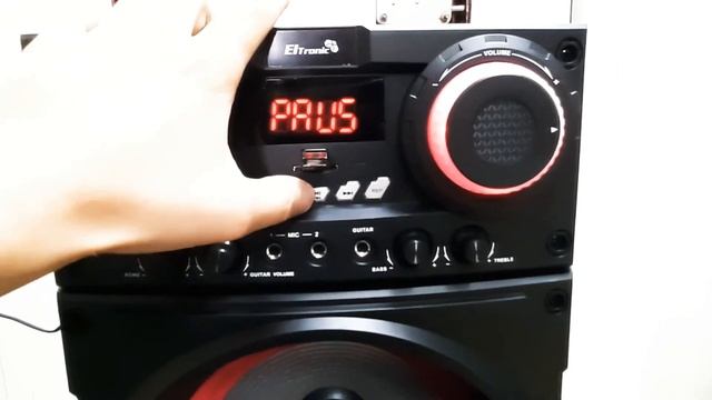 Портативная колонка для Караоке ElTRONIC EL-10-26 Обзор Мощная акустика (19 сентября 2020 г.) смотреть онлайн