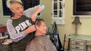 Hairstyles for Older Women - Short Pixie Haircut - Meet Judy