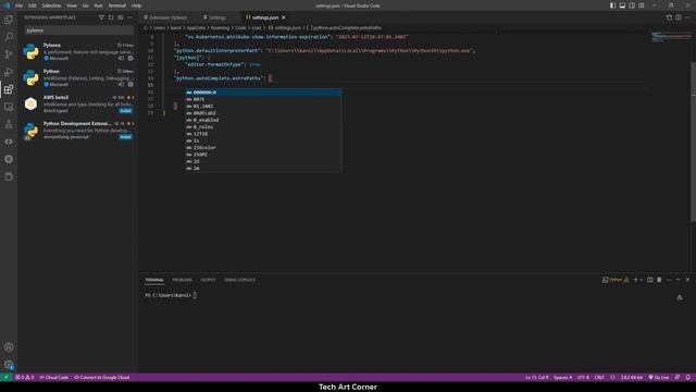 Setting Unreal 5 Python Autocompletion in VS Code - Using Stub Files