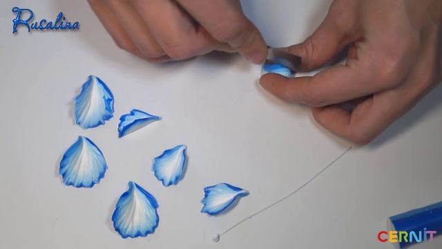 Ирисы  ❤ Мастер-класс ❤ Полимерная глина  ❤ Цветы из пластики ❤ Polymer Clay Tutorial