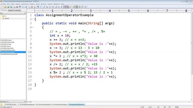 Data Types in Java |Operators in Java|Ternary Operator|Keywords in Java |Learn Java in Tamil