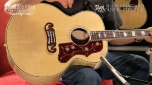 Gibson J-200 Standard Acoustic-Electric Guitar, demo'd by Don Ruffatto