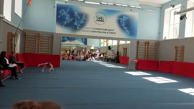 Марта Власова. Май 2023 Спортивная акробатика, сдача нормативов группы НП 2 смотреть онлайн