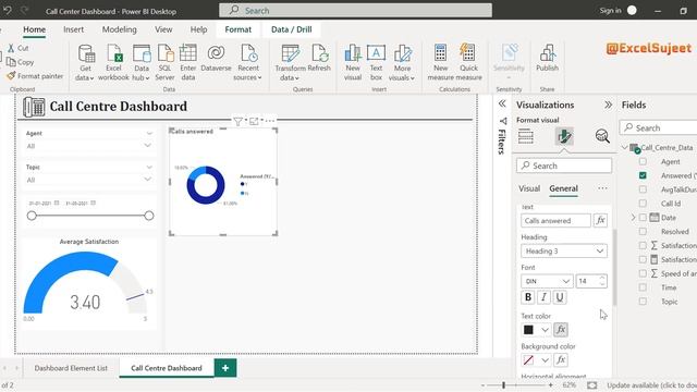 Power BI Dashboard Tutorial for Beginners | Power BI Tutorial for Beginners | @ExcelSujeet